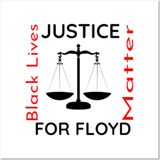 Justice for floyd Posters and Art